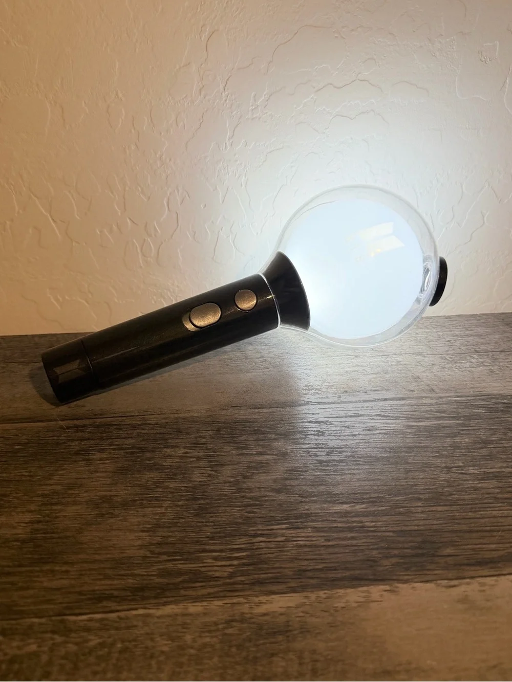 BTS Official Lightstick Army bomb edition(MOS) app connected  - Black